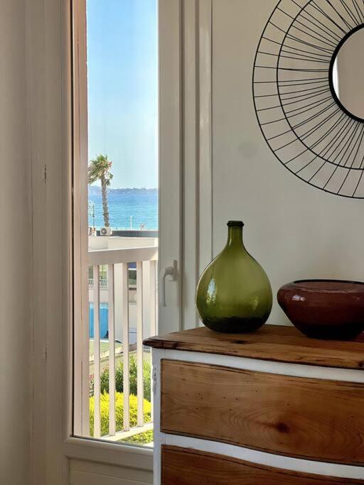 Tres Bel Appartement Vue Mer Six-Fours-les-Plages Exterior foto
