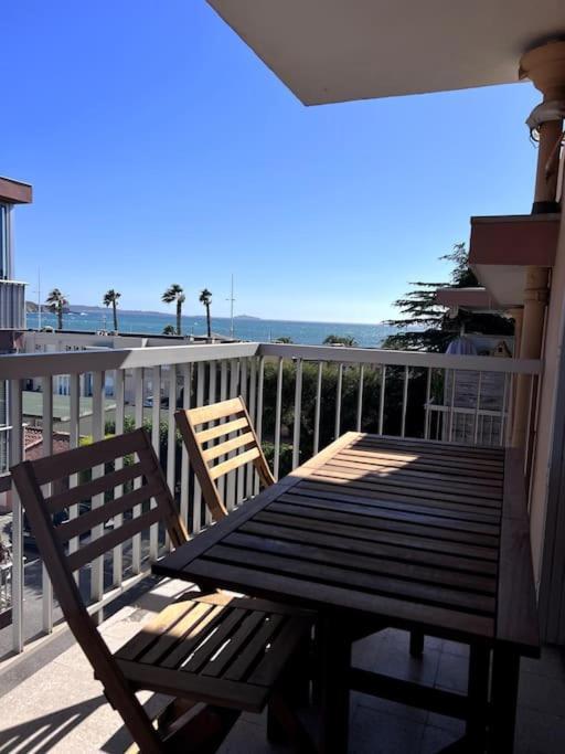 Tres Bel Appartement Vue Mer Six-Fours-les-Plages Exterior foto